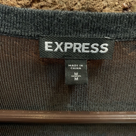 Gray button up sweater - Picture 2 of 3